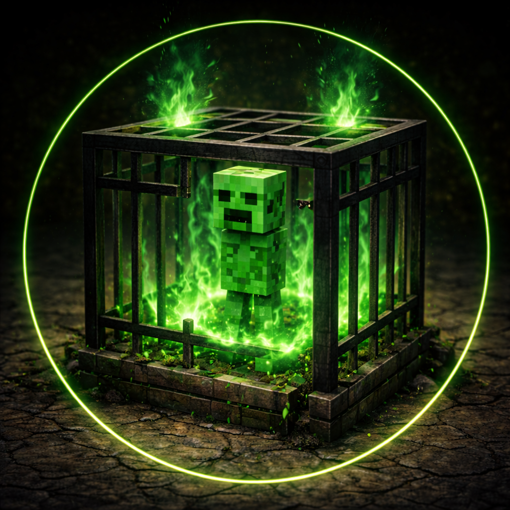 SPAWNER A CREEPER
