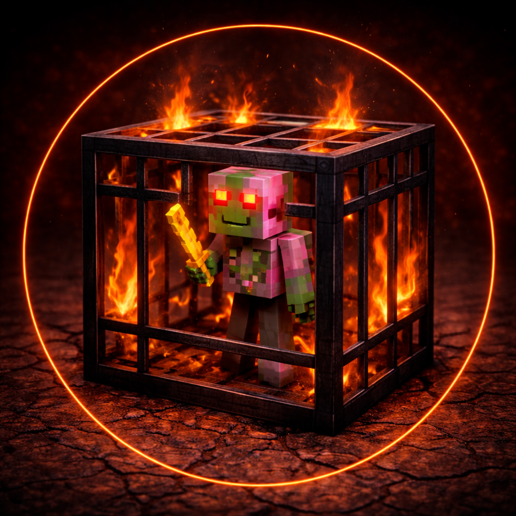 SPAWNER A PIG ZOMBIE